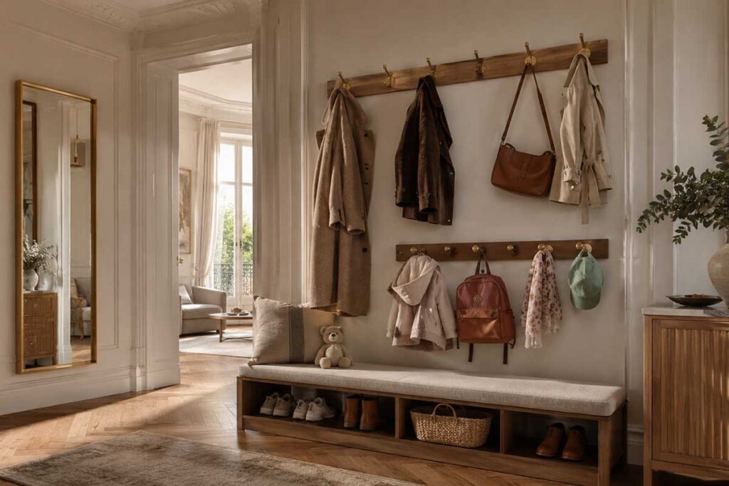 À Quelle Hauteur Fixer Un Porte-manteau Mural ?