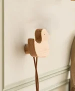 Patère Murale Canard En Bois Pour Chambre Enfant