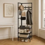Meuble Entrée Porte-manteau D'angle Avec Porte Chaussure
