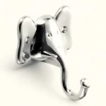 Patère Murale éléphant En Alliage De Zinc