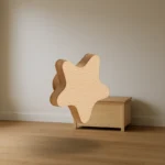 Patère Murale étoile En Bois, Cambre Enfant