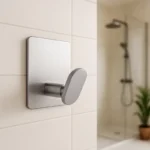 Patère Murale Salle De Bain Inox 4 Crochets