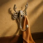 Patère Murale Scorpion En Alliage De Zinc