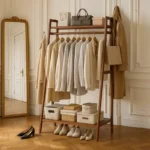 Porte-manteau Meuble Chaussure En Bois Multifonction