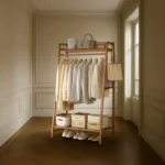 Porte-manteau Meuble Chaussure En Bois Multifonction