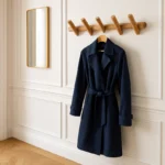 Porte-manteau Mural Rondin Bois De Chêne Naturel