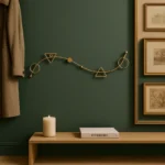 Porte-manteau Mural Serpent En Métal, Design Sinueux