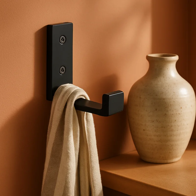 Porte Manteau Patere Pliantes Noir
