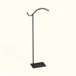 Porte-manteau Sur Pied En Métal Noir Design Voutée