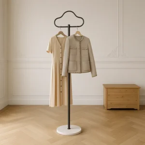 Porte-manteau Sur Pied Enfant Nuage En Métal Noir