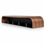 Porte Manteau Mural bois foncé