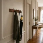 Porte-manteau mural pin 4 crochets