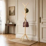 Porte-manteau scandinave sur pied 8 crochets